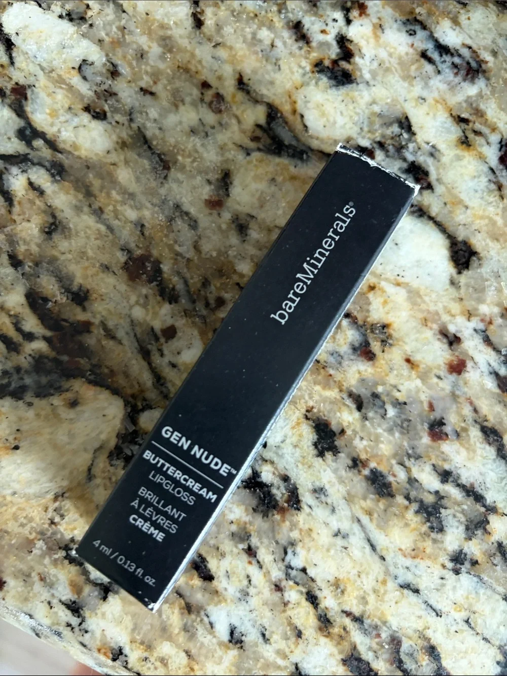 ❤️❄️Bareminerals Gen Nude Buttercream Lip Gloss Groovy (Soft Pinky Beige)